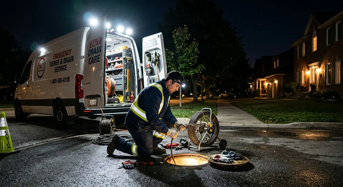 Sewer Line Cleaning in Town and Country, WA